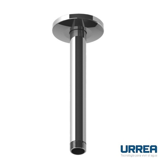 [0504F2307] BRAZO DE REGADERA A TECHO TUBULAR 20 CM CROMO F-2307 URREA