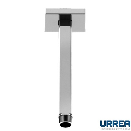 [0504F2310] BRAZO DE REGADERA A TECHO CUADRADA 20 CM CROMO F-2310 URREA