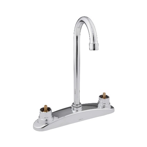 [0504F320] MEZCLADORA PARA FREGADERO 8" SIN MANERALES CROMO 320 URREA*