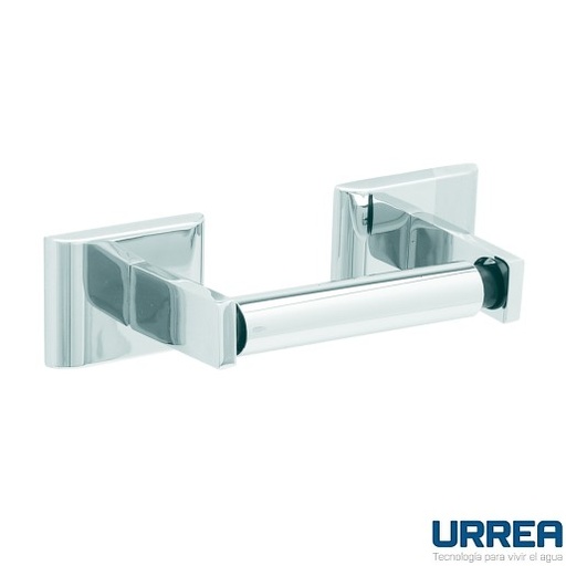 [0504F3317] PORTAROLLO DE SEMI EMPOTRAR LATON CROMO*****