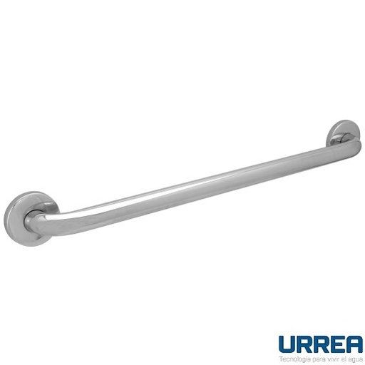 [0504F3354] BARRA DE SEGURIDAD CROMO 1 1/4” x 30” 76.2 CM F-3354 URREA INSTITUCIONAL