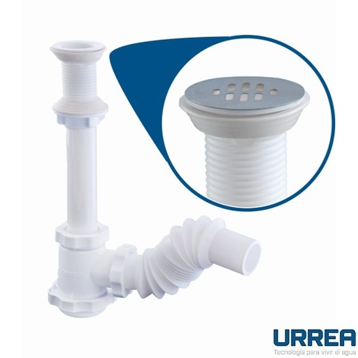 [0504F3711] CESPOL FLEXIBLE BOTE CHICO Y REJILLA F-3711