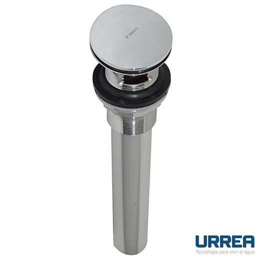 [0504F3820C] CONTRA DE LATON CON/SIN REBOSADERO PARA LAVABO CON CLICK FIG. 3820C URREA