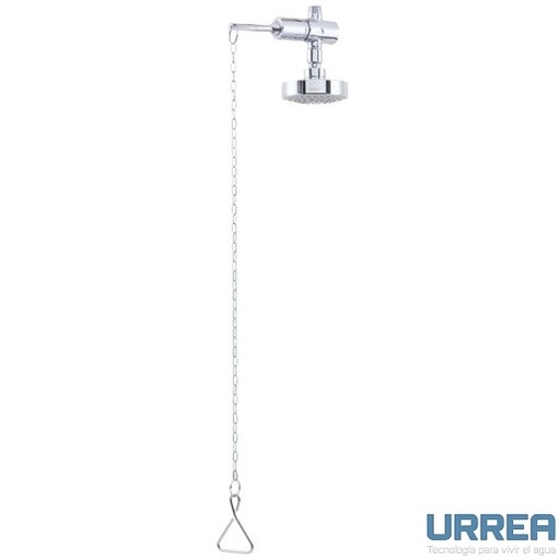 [0504F49490421] REGADERA CON CADENA DE 10 CM CROMO 49.4904.21 URREA