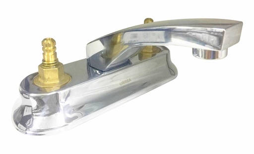 [0504F59] MEZCLADORA PARA LAVABO 4" SIN MANERALES CROMO 59 URREA*