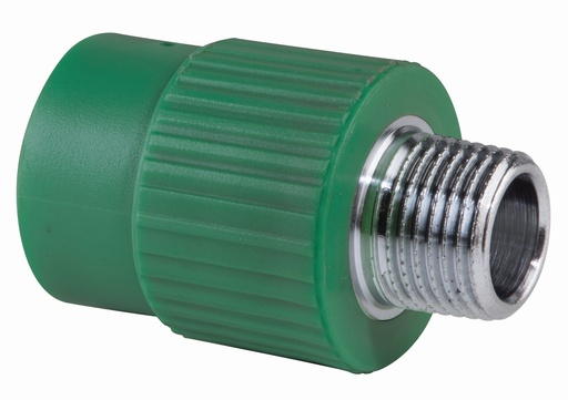 [0504F704PP2519] ADAPTADOR MACHO PP 25 MM 3/4 FUSION URREA