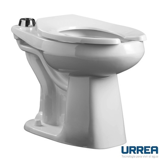 [0504F72730323] TAZA ALARGADA P/FLUXOMETRO BLANCO F-72.7303.23 URREA