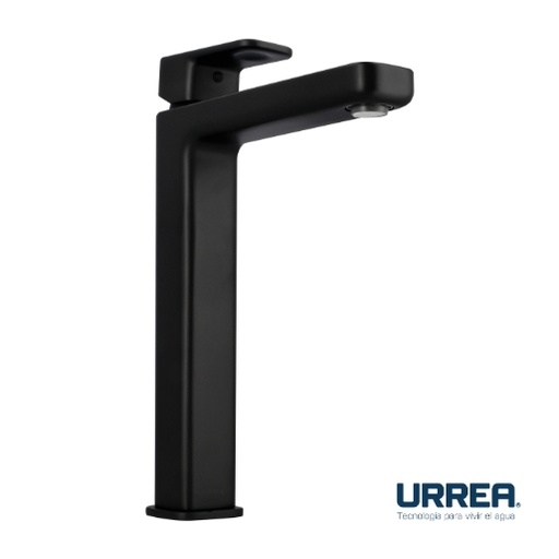 [0504F9434NY2] MONOMANDO PARA LAVABO ALTO ITUA NEGRO MATE 9434NY.2  URREA