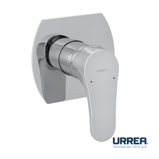 [0504F9435PR] MONOMANDO PARA REGADERA Y/O TINA SENCILLO CONTRACT II CROMO 9435PR  URREA