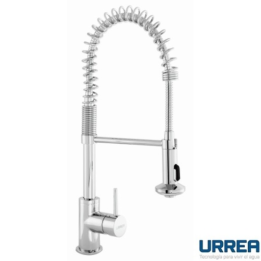 [0504F9436] MONOMANDO PARA FREGADERO CON NARIZ EXTRAIBLE CROMO 9436 URREA