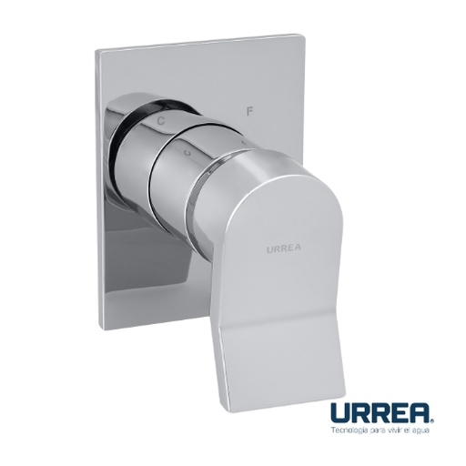 [0504F9436FR] MONOMANDO PARA REGADERA Y/O TINA SENCILLO LOX CROMO 9436FR URREA