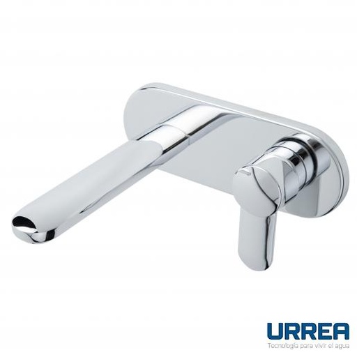 [0504F9436NK] MONOMANDO PARA LAVABO A MURO CROMO 9436NK URREA