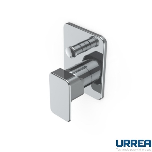 [0504F9436NY] MONOMANDO PARA REGADERA Y/O TINA CON DESVIADOR ITUA CROMO 9436NY URREA