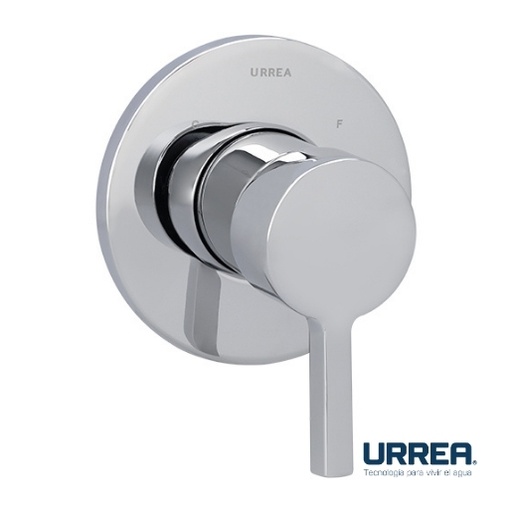 [0504F9437NS] MONOMANDO PARA REGADERA Y/O TINA SENCILLO CROMO NHIS URREA