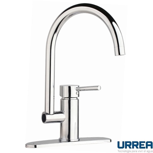 [0504F9443] MONOMANDO PARA FREGADERO NARIZ GIRATORIA CROMO 9443 URREA