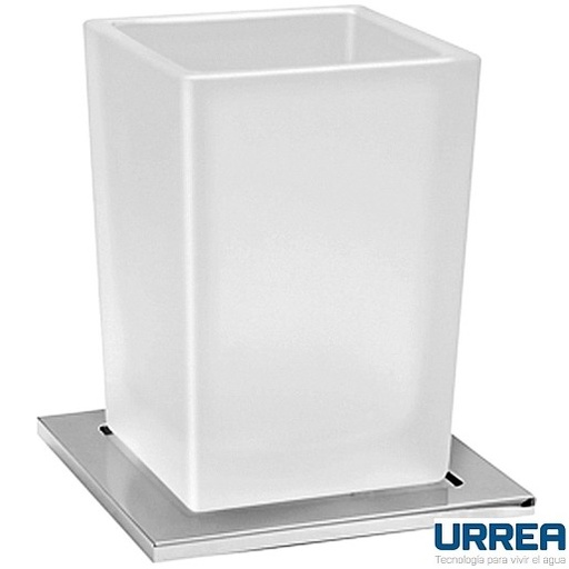 [0504FAN07] PORTAVASO CEPILLERO ANGOLO CROMO URREA*****