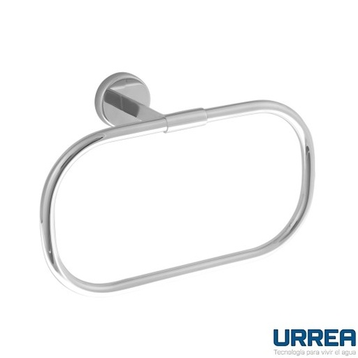 [0504FEO09] TOALLERO DE ARGOLLA NEO ACAB CROMO F-EO.09 URREA***