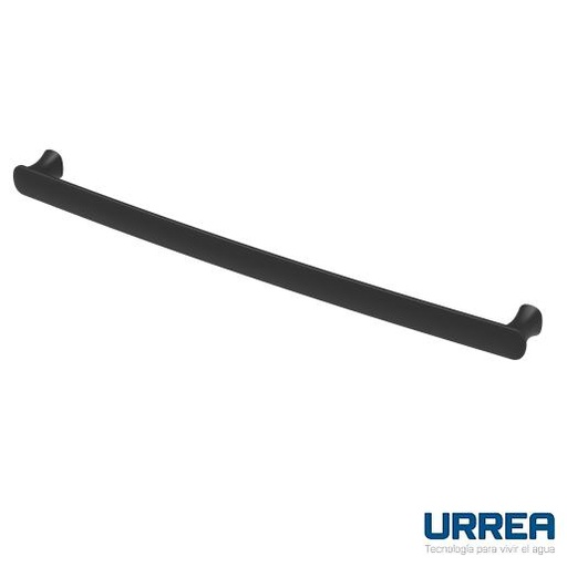 [0504FLU052] TOALLERO DE BARRA LARGO CASSIA NEGRO LU.05.2 URREA