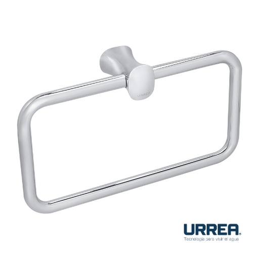 [0504FLU19] TOALLERO DE ARGOLLA CROMO CASSIA F-LU.19 URREA