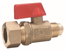 [0505F3554GB1310] VALVULA D/CONT. PARA GAS BARR 1/2 X 3/8 DICA