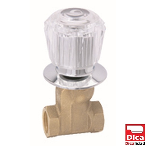 [0505F4052A] JUEGO LLAVES IND.EMPOTRAR ROSC C/MAN ACRILICO