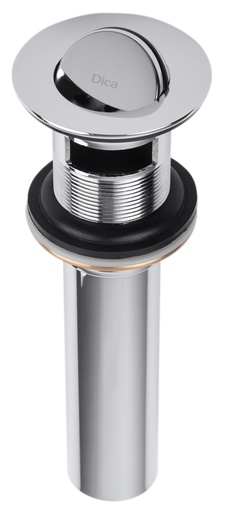 [0505F4206CM] CONTRA TIPO MONEDA Y REBOSADERO PARA LAVABO 4206CM DICA