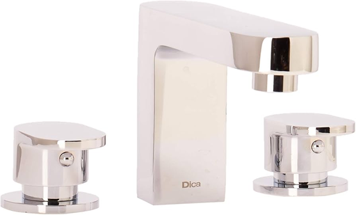 [0505F4257] MEZCLADORA PARA LAVABO TALADROS SEPARADOS   F-4257 CROMO P/LAVABO DICA*****