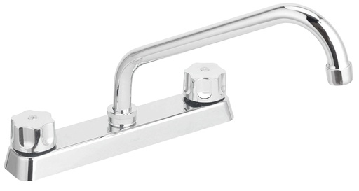 [0505F4318TS] MEZCLADORA PARA FREGADERO 8" ABS ECOLOGICA F-4318TS DICA