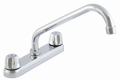 [0505F4326] MEZCLADORA PARA FREGADERO 8" CUELL/LARG F-4326 MANERAL CUAD DICA HV