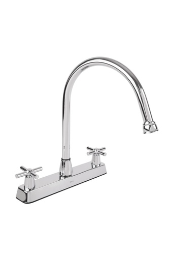 [0505F4337] MEZCLADORA PARA FREGADERO 8" ECOLOGICA DICA