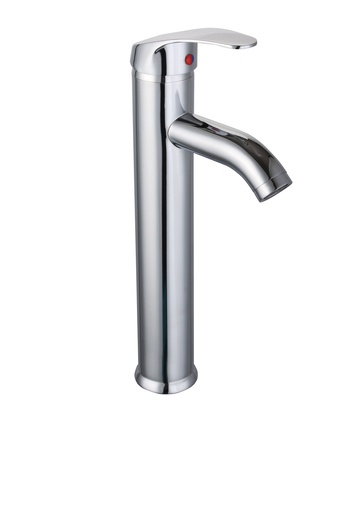 [0505F4435] MONOMANDO PARA LAVABO ALTO CROMO F-4435 DICA