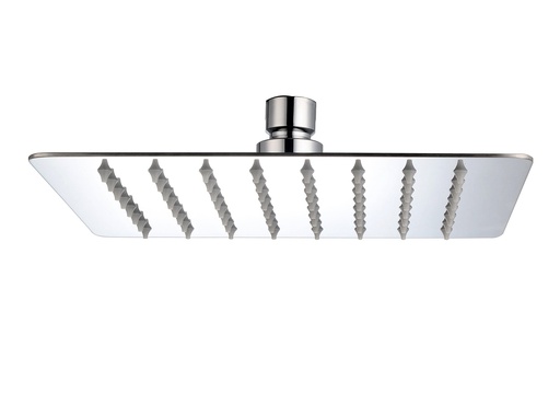 [0505F4536C] REGADERA DE PLATO CUADRADO DE 6” S/ BRAZO Y CHAPETON  F-4536C DICA