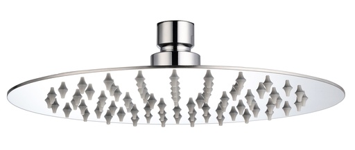 [0505F4536R] REGADERA DE PLATO REDONDO DE 6” S/ BRAZO Y CHAPETON F-4536R DICA