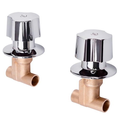 [0505F4652] JUEGO LLAVES IND.EMPOTRARSOLD C/MAN Y CHAP F-4652 DICA***** ojo en liquidacion