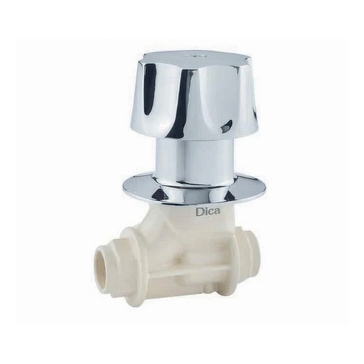 [0505F4652CPVCM] JUEGO DE 2 LLAVES DE EMPOTRAR DE CPVC CON MANERALES METALICOS