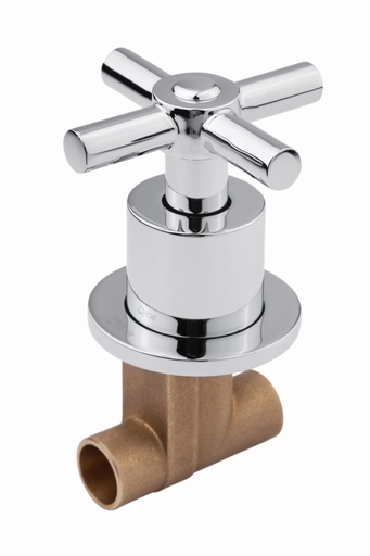 [0505F4653MCR] JUEGO DE 2 LLAVES DE EMPOTRRAR CON MANERAL 4653MCR DICA