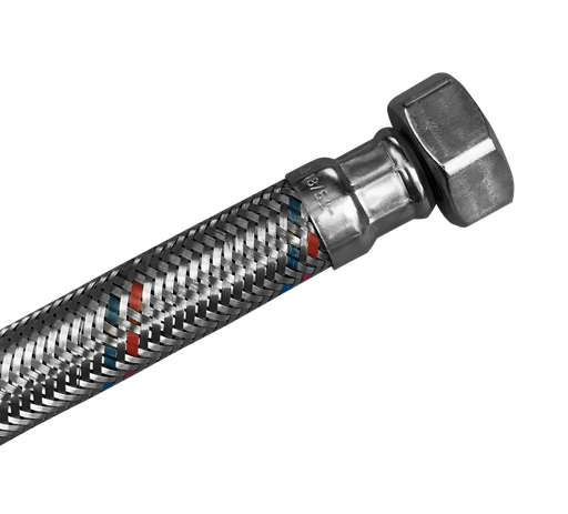 [0510M701040005] MANGUERA PARA LAVABO FIL-NOX 40 CM 1/2" FIP-1/2"  MATEU