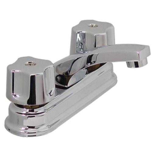 [0512F24Q] MEZCLADORA PARA LAVABO 4" C90° CUB LAT RUGO***L