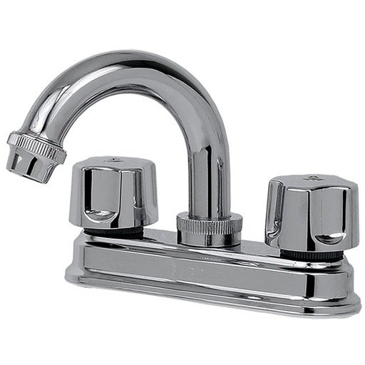 [0512F24T] MEZCLADORA PARA LAVABO 4" C/CARTUCHO CERAMICO F-24T RUGO***L