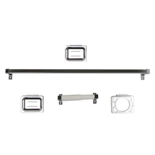 [0512FABC] JUEGO DE ACCESORIOS 5 PZAS EMPOTRAR FIG. ABC RUGO***L
