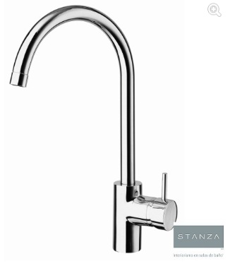 [05SF11110321] MONOMANDO PARA FREGADERO CROMO F-11.1103.21 STANZA