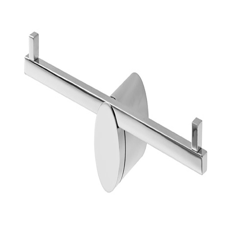 [05SF63632321] PORTARROLLO DOBLE SIN CUBIERTA FARCA  CROMO F-63.6323.21 STANZA
