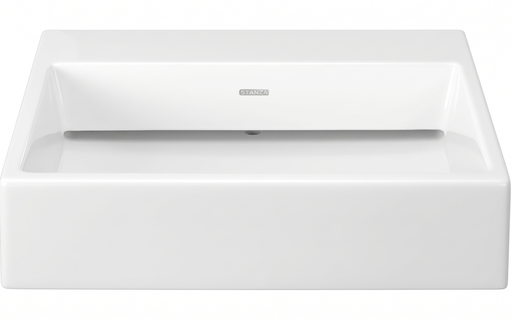 [05SF70700323] LAVABO RECTANGULAR DE SOBREPONER KADER BCO F-70.7003.23 STANZA