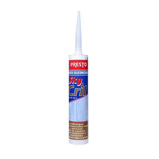 [06PRSE4730] SELLADOR ACRILICO SILICONIZADO SKY CRIL BLANCO 4730 PRESTO