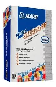 [AA1887440] MORTEX STUCCO BLANCO SACO 40 KG MAPEI