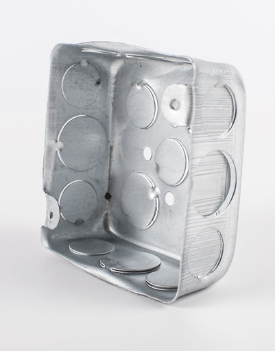 [E010319] CAJA CUADRADA GALV 3/4