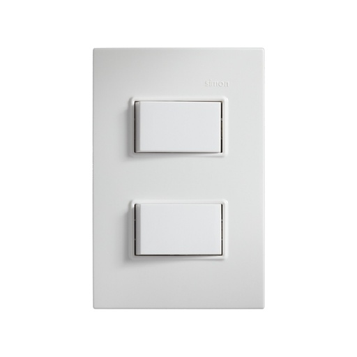 [ESIM2361230] PLACA BLANCA DE 2 MOD C/CHASIS S23