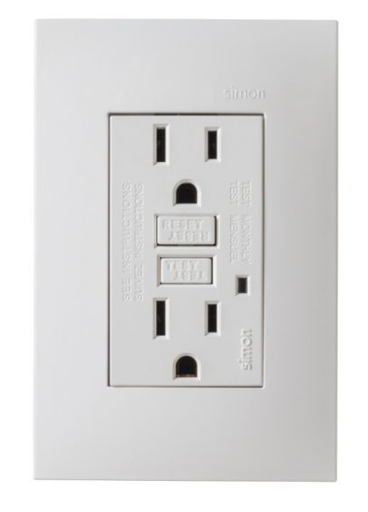 [ESIM2501425060] TOMA D/CORRDUPLEX CON PLACA FALLA A TIERRA ICFT BCO***L