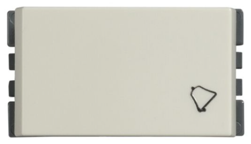 [ESIM2516031] PULSADOR CAMP C/PILOT S/LED MARFIL SIMON