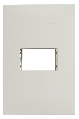 [ESIM2561131] PLACA MARFIL DE 1 MODULO C/CHASIS SIMON